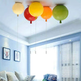 Balloon Ceiling Light Metal Acrylic E27 20 cm 6 Colours