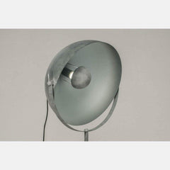 Industrial Loft Cinema Floor Lamp Concrete Grey Wood Metal E27 150cm