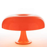 Vintage Orange Desk Lamp Mushroom Shape Acrylic Shade E27 Max 40W