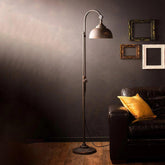 Vintage Industrial Floor Lamp Hand-Aged Metal E27 170 cm