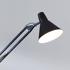 Pixar Industrial Cinema Floor Lamp Wood Unfinished Steel E27 180cm