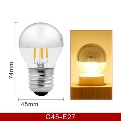 LED Globe Bulb E27 4W Warm White — G45, A60, G80 or G95