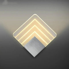 Nordic LED Wall Light Aluminium Acrylic 5W
