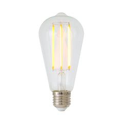 E27 LED Teardrop Filament Bulb, 4W, 2300K, 350lm, Dimmable
