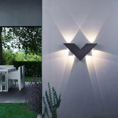 Nox — Black LED Outdoor Wall Light, Motion Sensor, 3000K