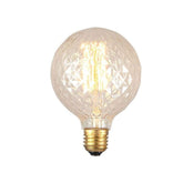Twisted Globe Filament Bulb E27 40W 2700K Vintage Squirrel Cage