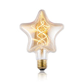 Star Spiral Filament LED Bulb E27 4W 2700K Vintage Edison
