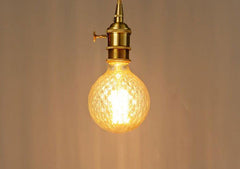 Twisted Globe Filament Bulb E27 40W 2700K Vintage Squirrel Cage