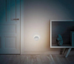 Bluetooth LED Lamp Motion Sensor Battery PE Plastic White