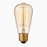 Vintage Filament Bulb ST64 E27 40W Warm White