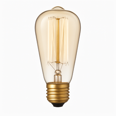 Vintage Filament Bulb ST64 E27 40W Warm White