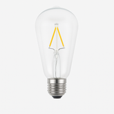 ST64 LED Filament Bulb E27 2W–8W Warm & Cool White