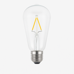ST64 LED Filament Bulb E27 2W–8W Warm & Cool White