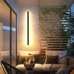 Outdoor LED Wall Light Black Aluminium Dimmable IP65 S to XXXXL