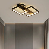 Black Geometric Minimalist Ceiling Light LED Dimmable