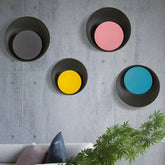 Macaroon Moon LED Wall Light Metal Acrylic IP44