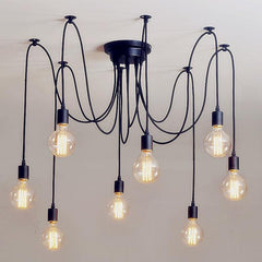 Industrial Spider Pendant Light