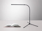 Minimalist Floor Lamp Aluminium USB LED 360° White or Black