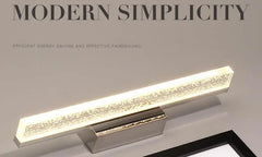 Nordic Acrylic LED Wall Light 4 Colours 5 Sizes 3 Light Options