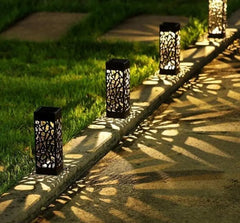 Moroccan Solar Garden Light ABS IP44 Filigree — Single to Set of 12