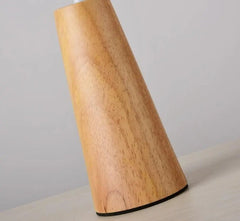 Table Lamp Wooden Base Fabric Shade E27 40 cm Dimmable