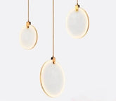 Art Deco Circular Pendant Light