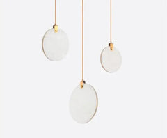 Art Deco Circular Pendant Light