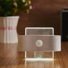Motion Sensor Wall Light IP44 Rechargeable or Battery
