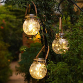 Modern Round Glass Garden Pendant Light
