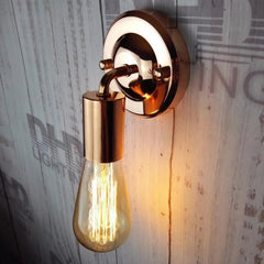 Retro Industrial Wall Light Iron E27 ST64 Bulb 110/220V