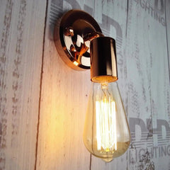 Retro Industrial Wall Light Iron E27 ST64 Bulb 110/220V