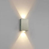 Modern LED Cube Wall Light Aluminium IP44 2W to 6W
