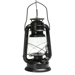 Vintage Lantern Wall Light Metal and Glass