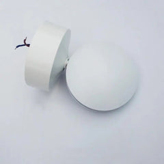 Round LED Wall Light Aluminium 8W IP44 360° Ø16.5 cm
