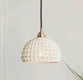 Vintage Ceramic Pendant Light LED 4W 10x18 cm 90-260V
