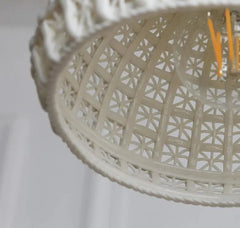 Vintage Ceramic Pendant Light LED 4W 10x18 cm 90-260V