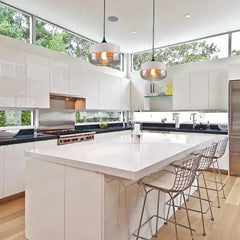 Modern Nordic Glass Pendant Light E27 4 Shapes