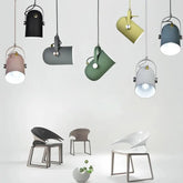 Nordic Pendant Light Aluminium E27 7 Colours