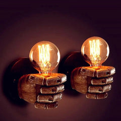 Hand Shaped Wall Light with E27 Socket