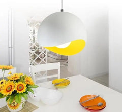Dome Pendant Light Iron E27 Single or Sets of 3 & 4 Multi-Colour