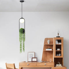 Sky Garden Pendant Light with Plant Bowl E27