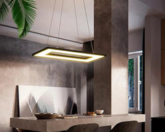 Regina LED Pendant Light Aluminium — 4 Sizes, White / Black, Cool or Warm White