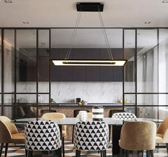 Regina LED Pendant Light Aluminium — 4 Sizes, White / Black, Cool or Warm White