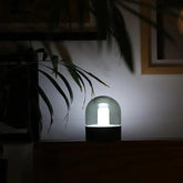 Glasdom Rechargeable LED Table Lamp Glass USB 3 Colours