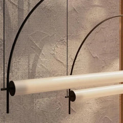 Geometric Decorative Pendant Light LED — Gold or Black, S/M/L/XL