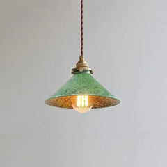 Industrial Workshop Pendant Light Metal Acrylic Grey Black Green Blue