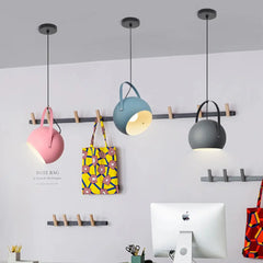 Hue — Coloured Acrylic Pendant Light, E27, S / M, 4 Colours