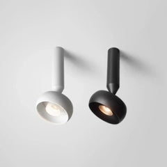 Adjustable LED Spot Pendant Light 7W — Black & White, A/B