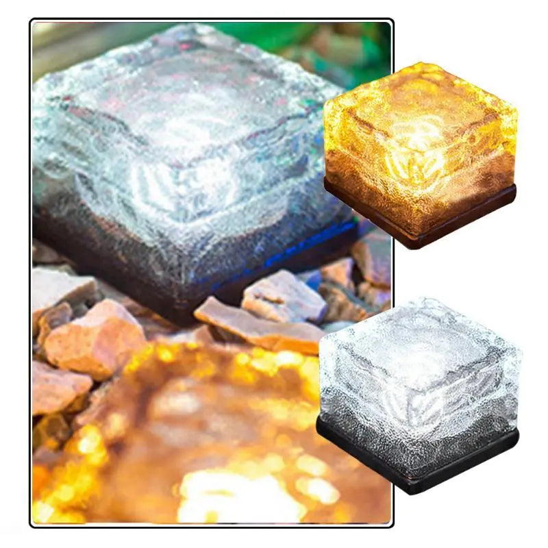 AquaLite Water Wave Solar Lamp IP65 Solar Powered LED