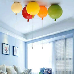 Balloon Ceiling Light Metal Acrylic E27 20 cm 6 Colours